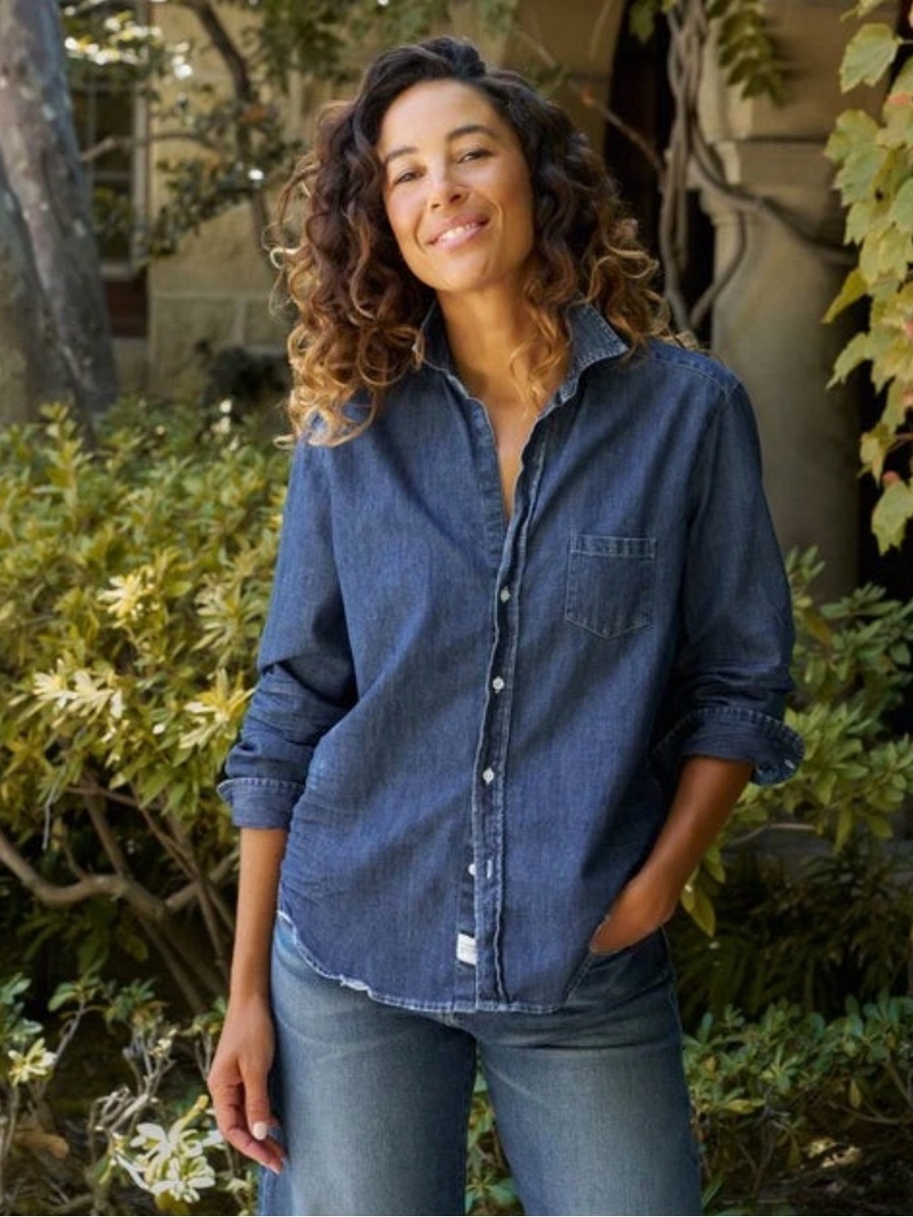 Frank & Eileen Eileen Button Down